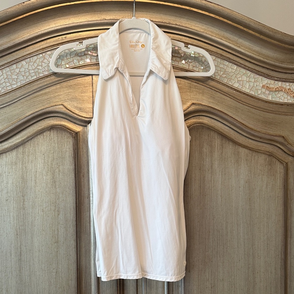 Lilly Pulitzer White Sleeveless Top